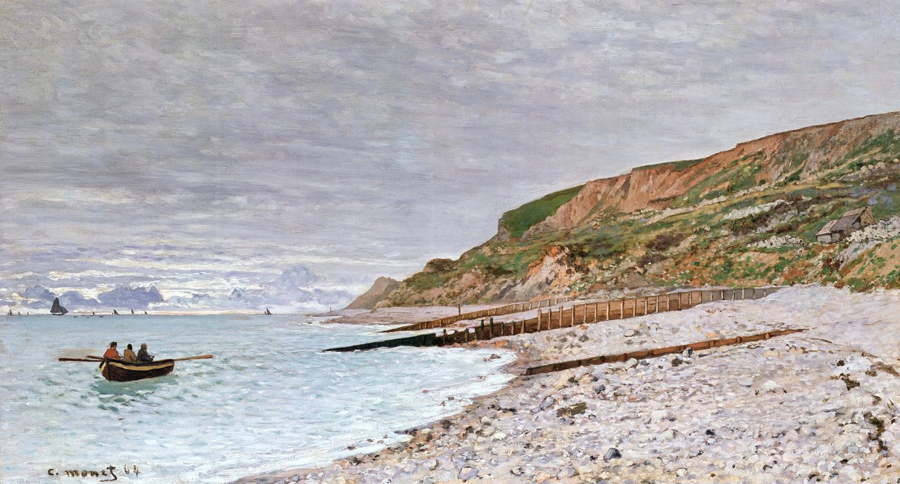 La Pointe de la Hève, 1864 - Claude Monet