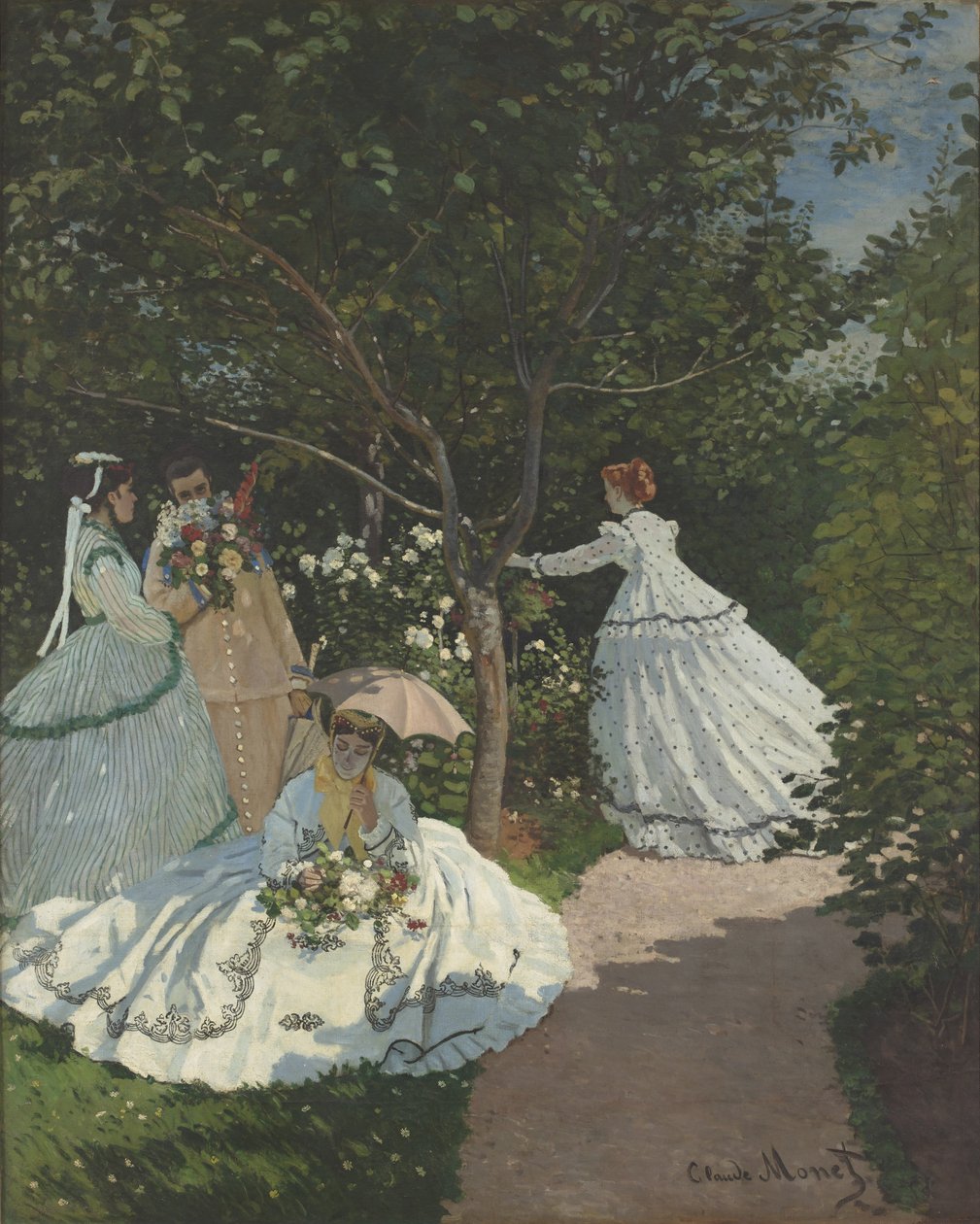 Dames dans le jardin - Claude Monet