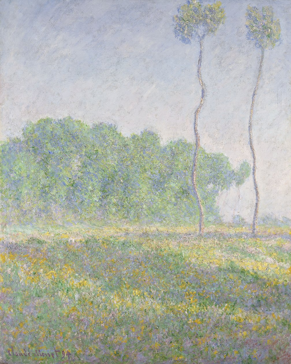 Paysage au printemps - Claude Monet