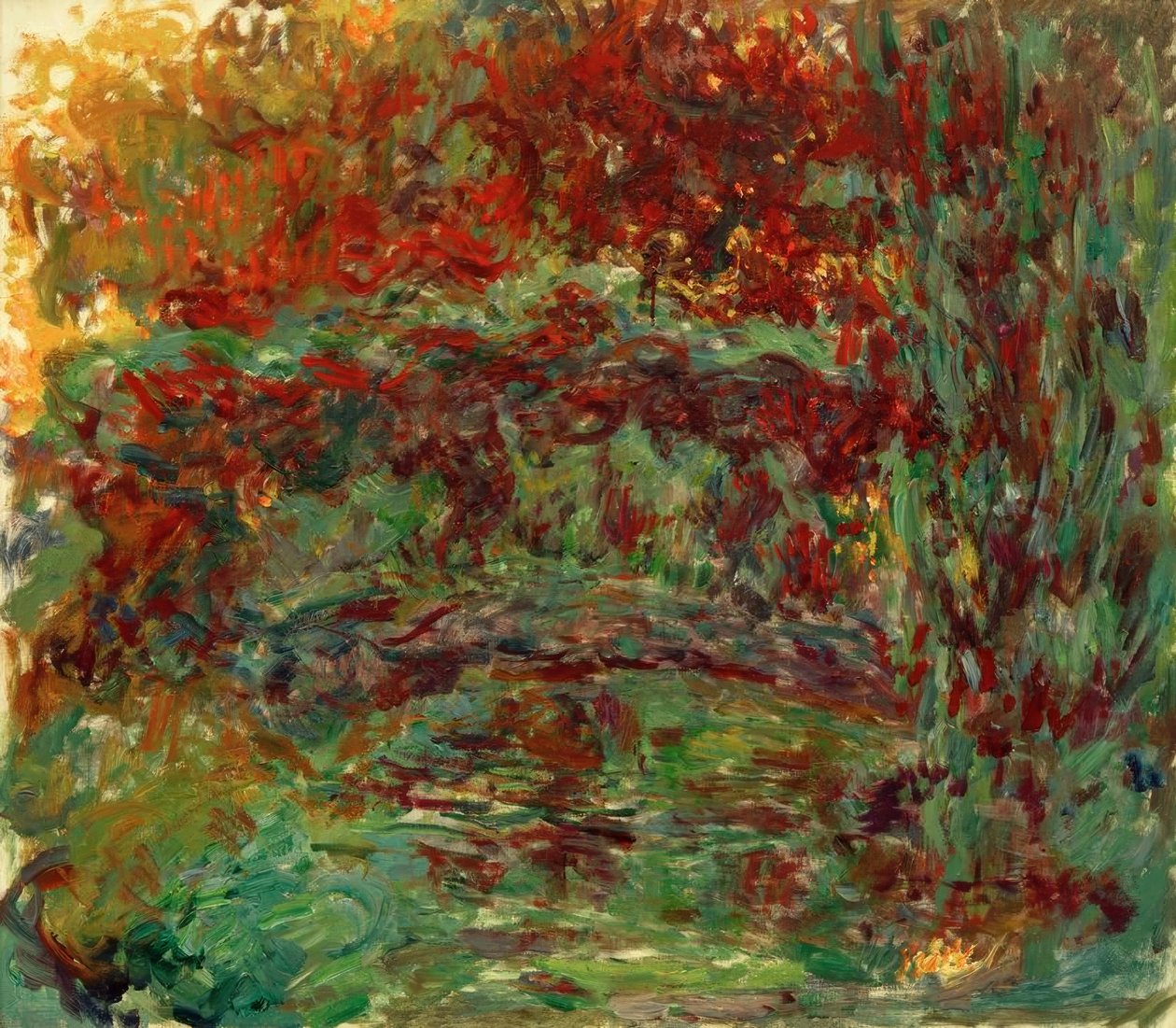 Le pont japonais - Claude Monet
