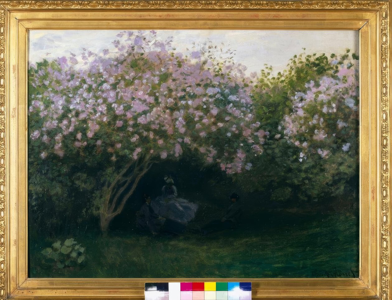 Lilas, temps gris - Claude Monet