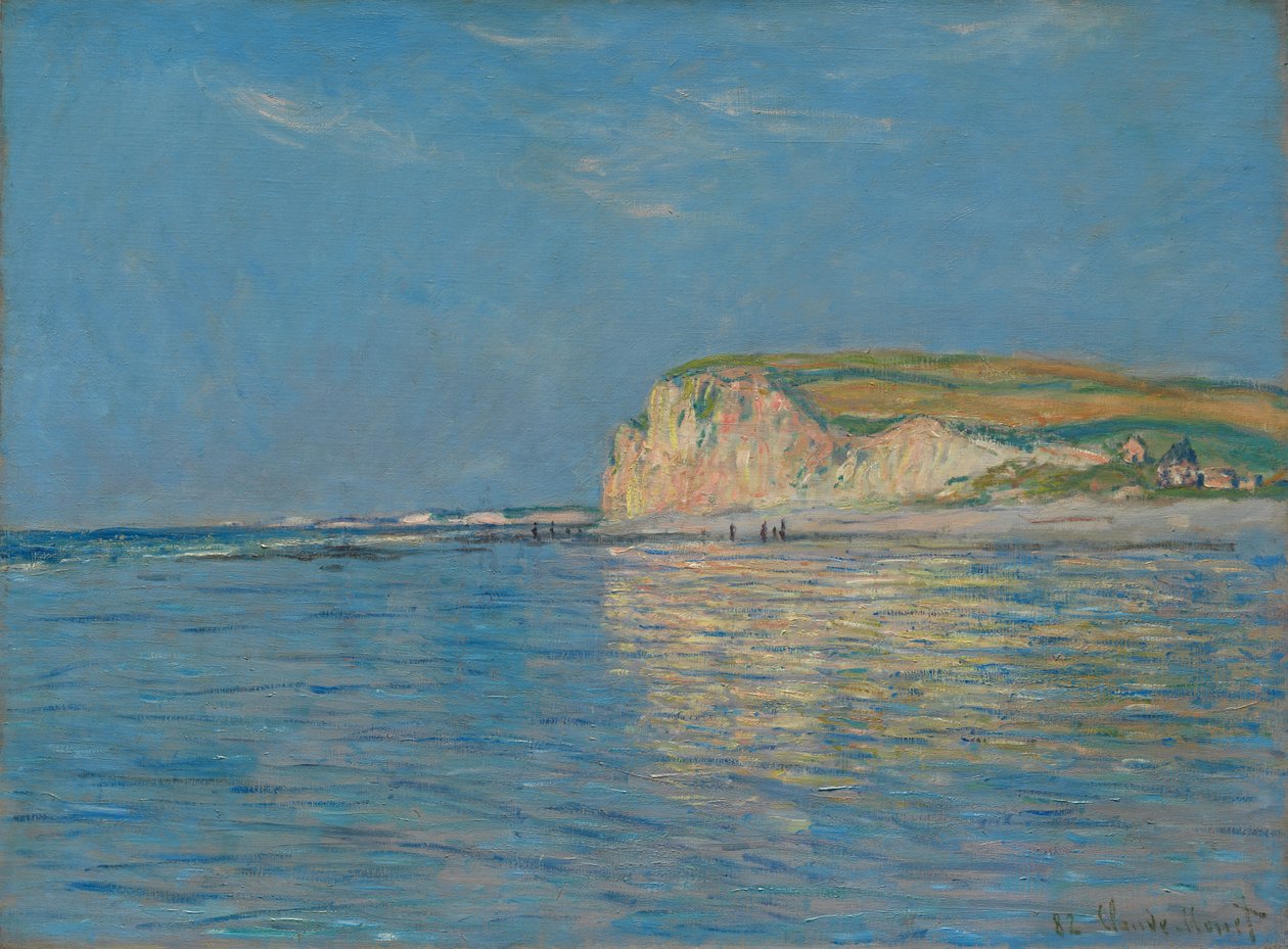 Marée basse à Pourville, près de Dieppe, 1882 - Claude Monet
