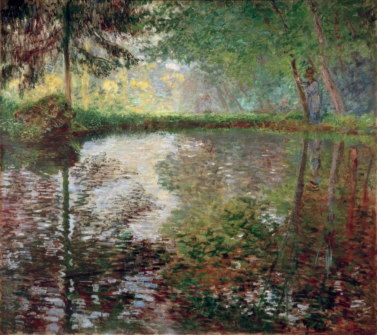 L’étang à Montgeron - Claude Monet