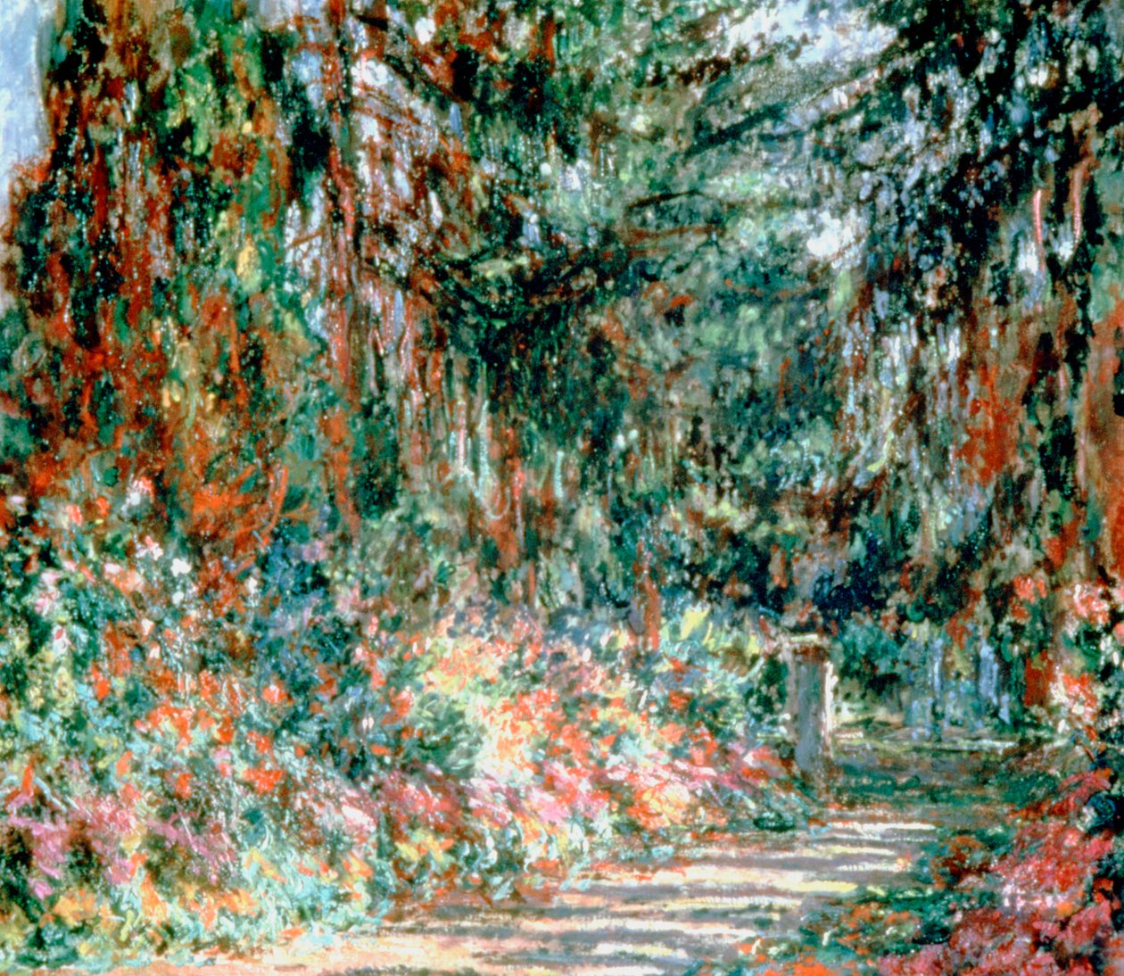 Le Jardin de Monet, vers 1880 - Claude Monet
