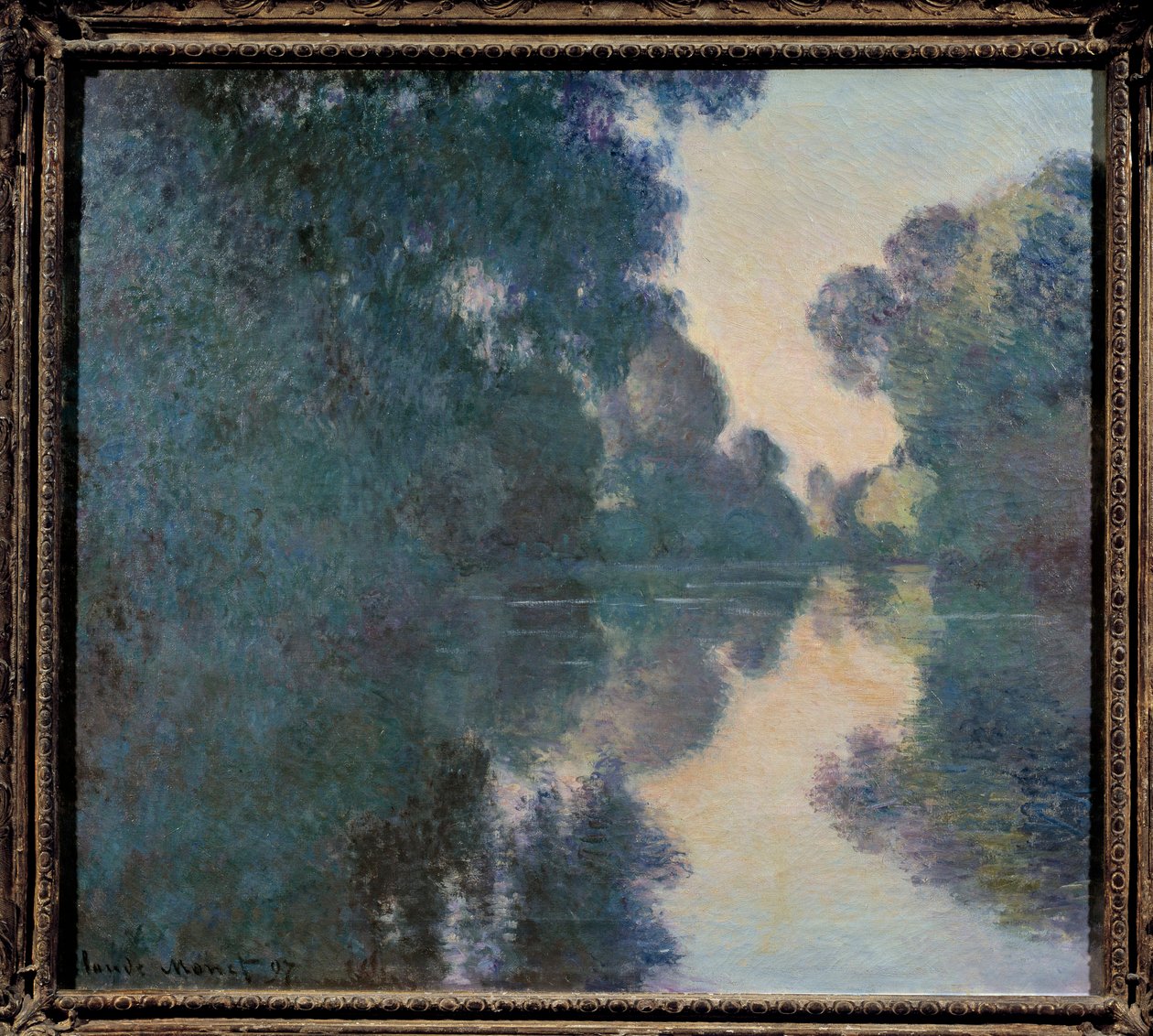 Matin sur la Seine près de Giverny - Claude Monet