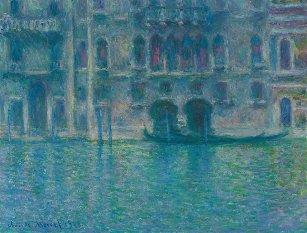Palazzo da Mula, Venise, 1908 - Claude Monet