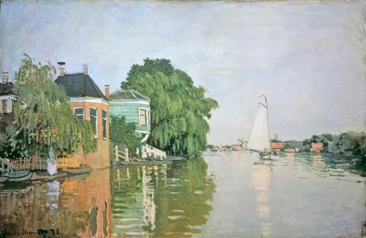 Paysage près de Zaandam - Claude Monet