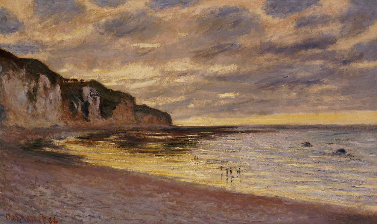 Pointe de Lailly, marée basse, 1882 - Claude Monet