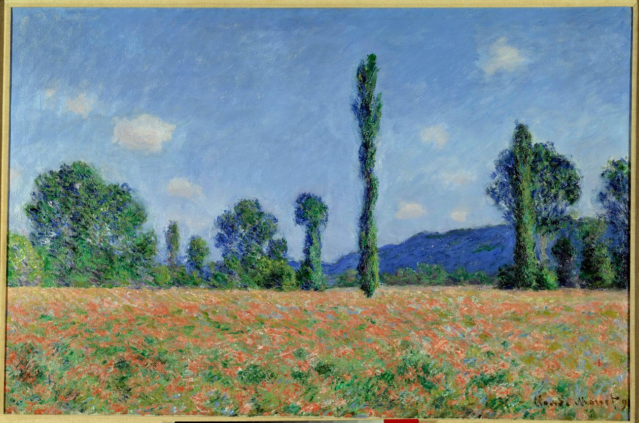 Champ de coquelicots, 1890 - Claude Monet
