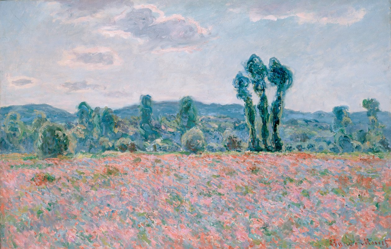 Champ de coquelicots (1886) - Claude Monet
