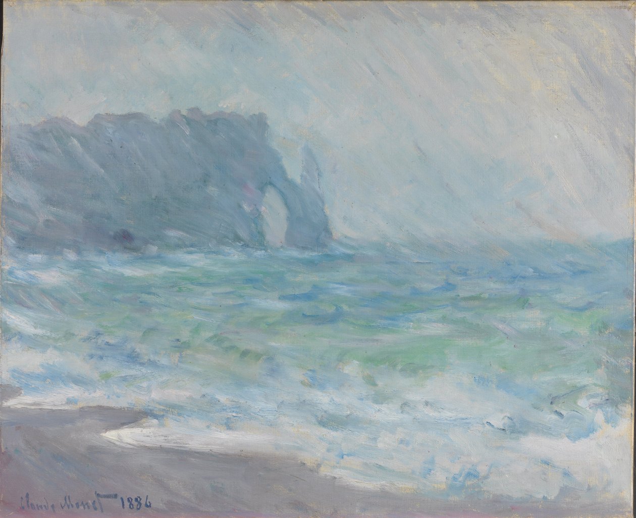 Regnvær, Étretat - Claude Monet