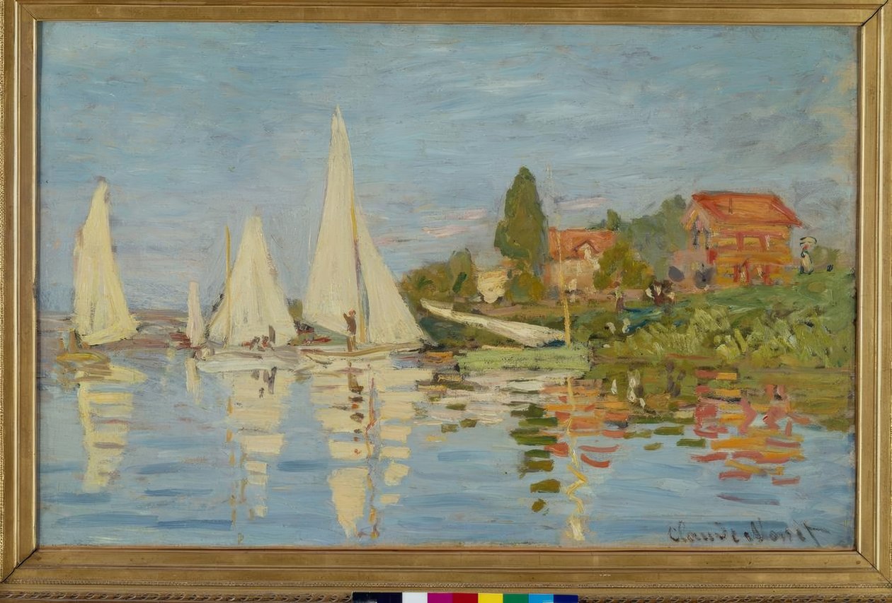 Régates à Argenteuil - Claude Monet