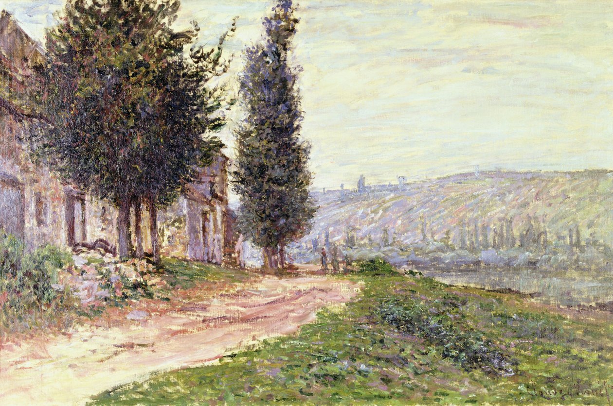 Rive à Lavacourt, 1879 - Claude Monet