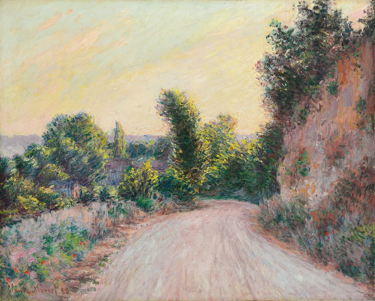 Chemin, 1885 - Claude Monet