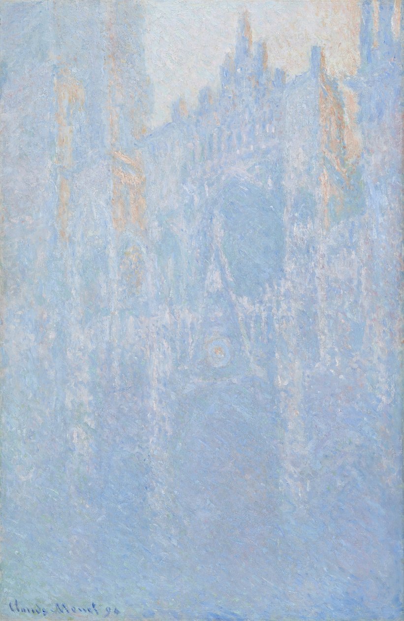 Cathédrale de Rouen, Portail, Brouillard du Matin - Claude Monet