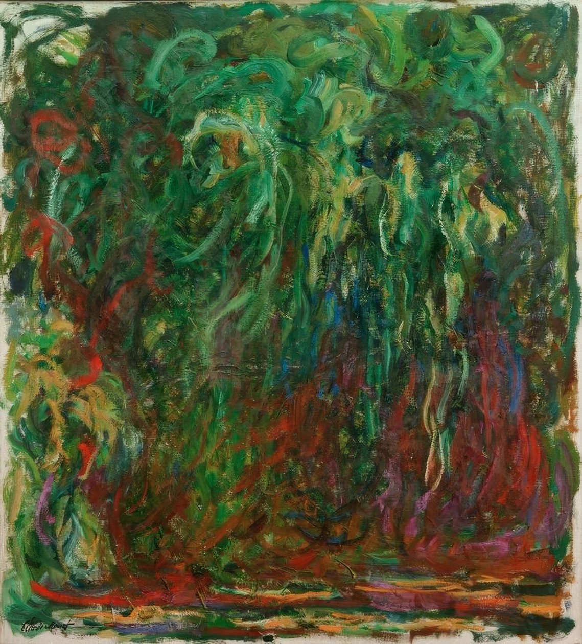 Saule pleureur - Claude Monet