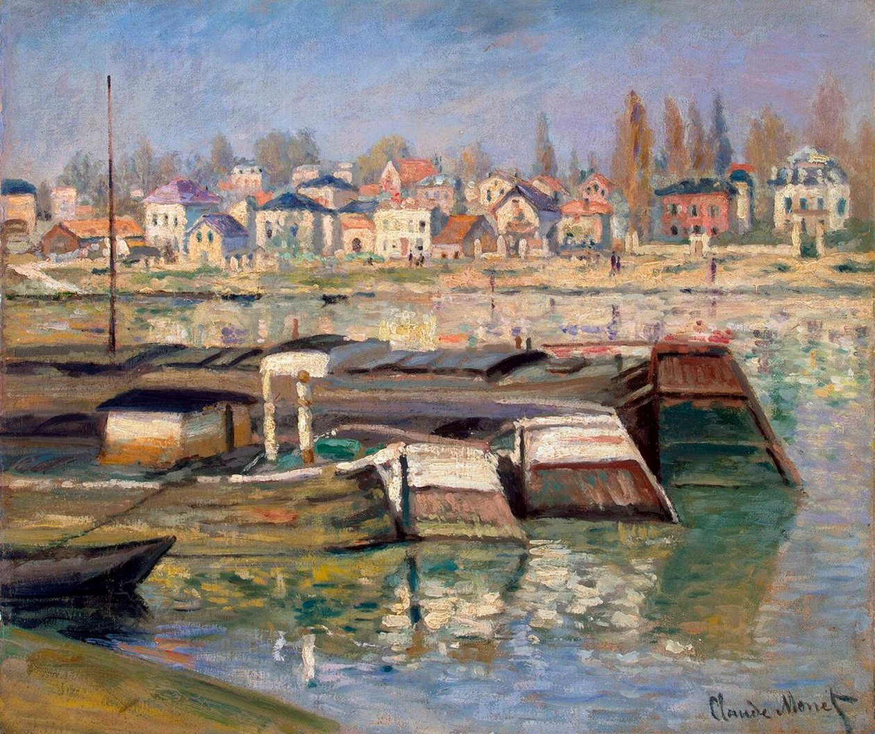 Seine à Asnières, 1873 - Claude Monet