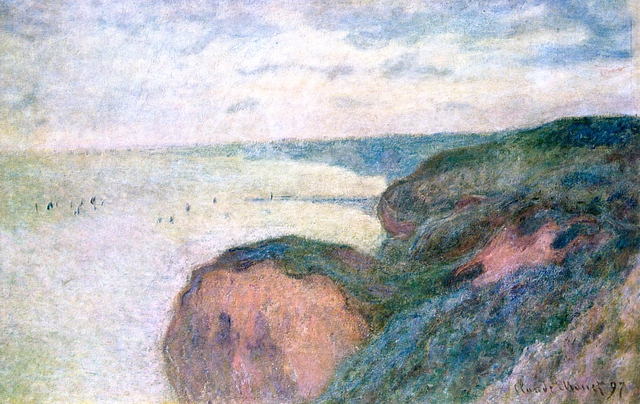 Falaises abruptes près de Dieppe, 1897 - Claude Monet