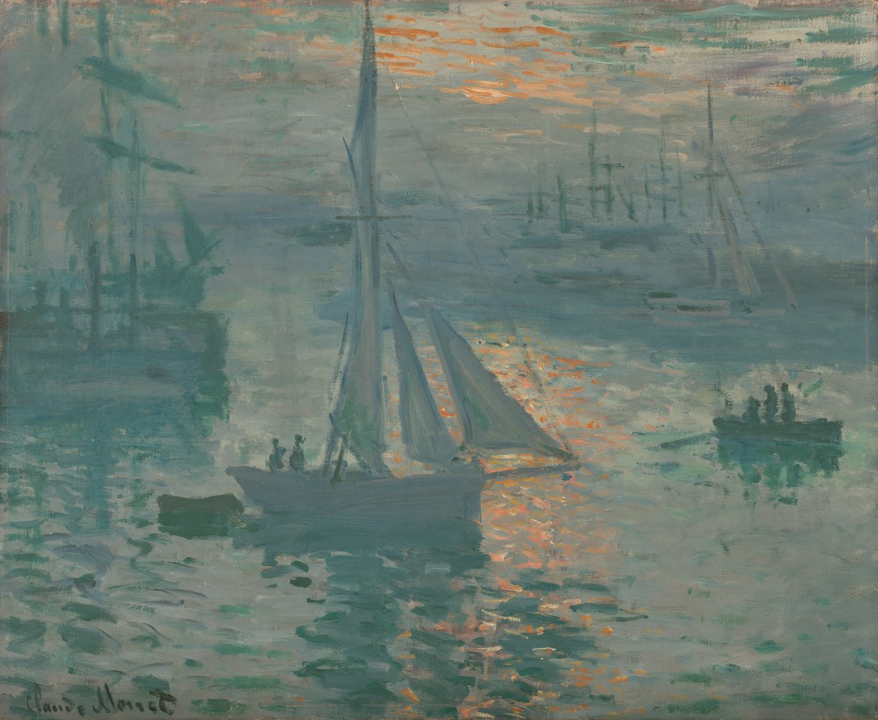 Lever de soleil (Marine) - Claude Monet