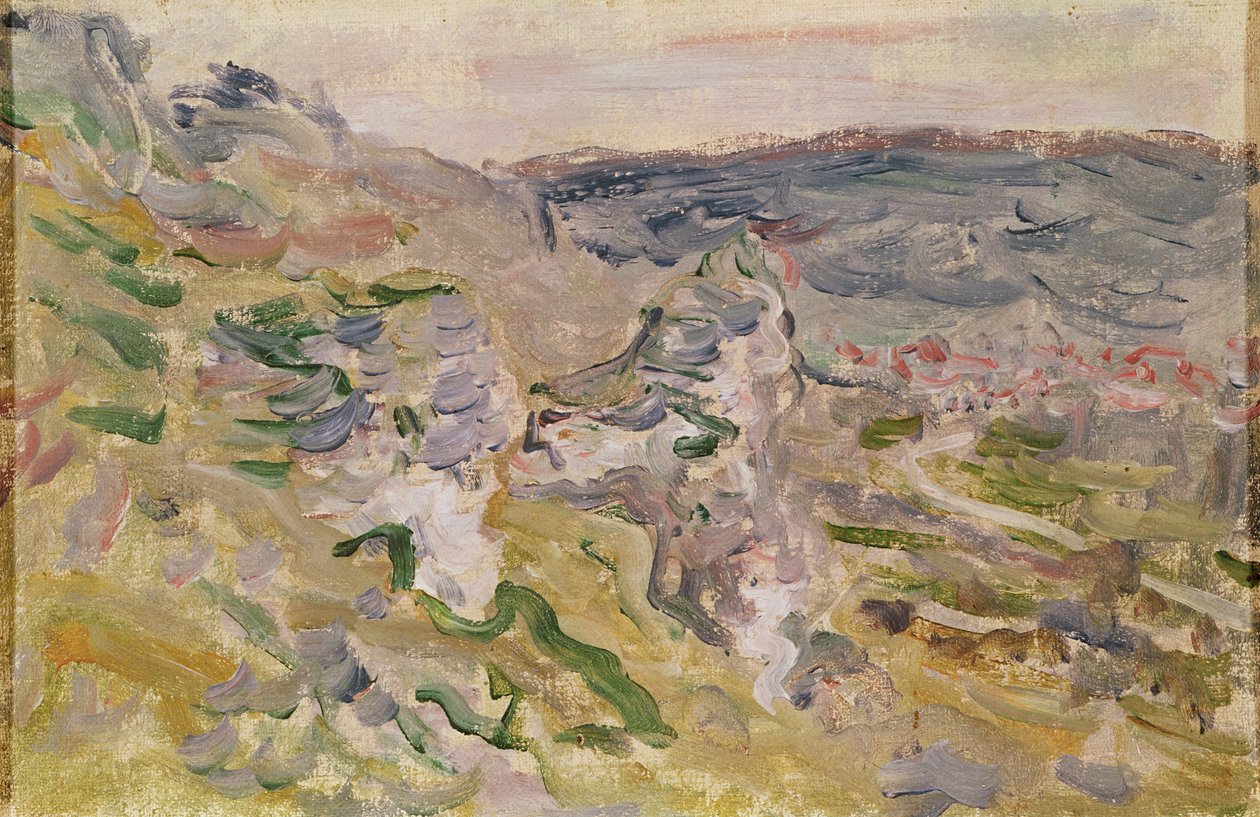 Les collines de Chantemerle près de Vétheuil, 1881 - Claude Monet