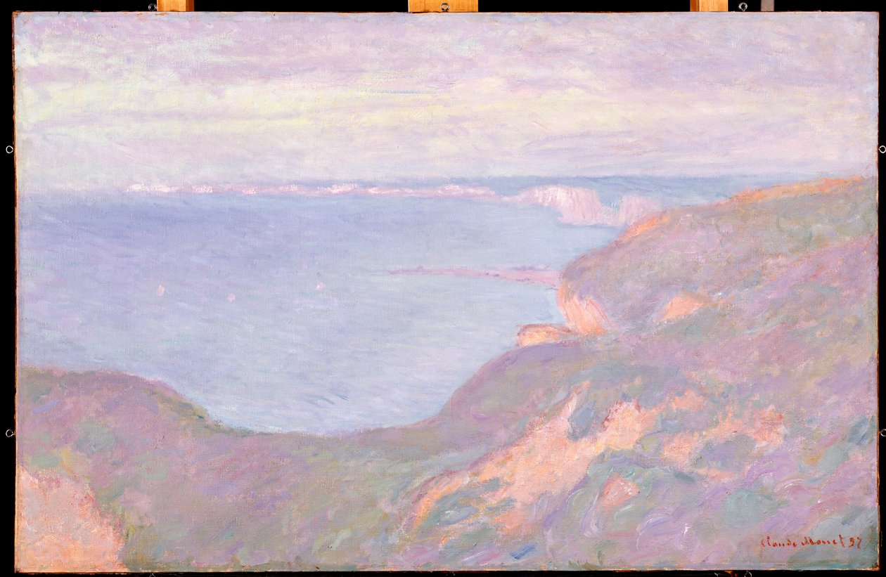Les Falaises près de Dieppe, 1897 - Claude Monet