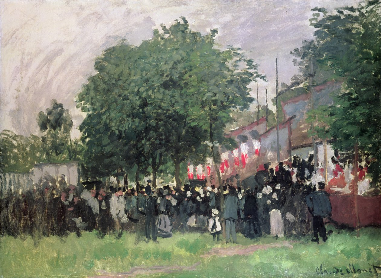 Le Quatorze Juillet - Claude Monet