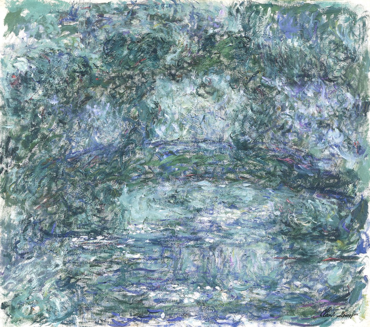 Le Pont Japonais, vers 1918-1924 - Claude Monet