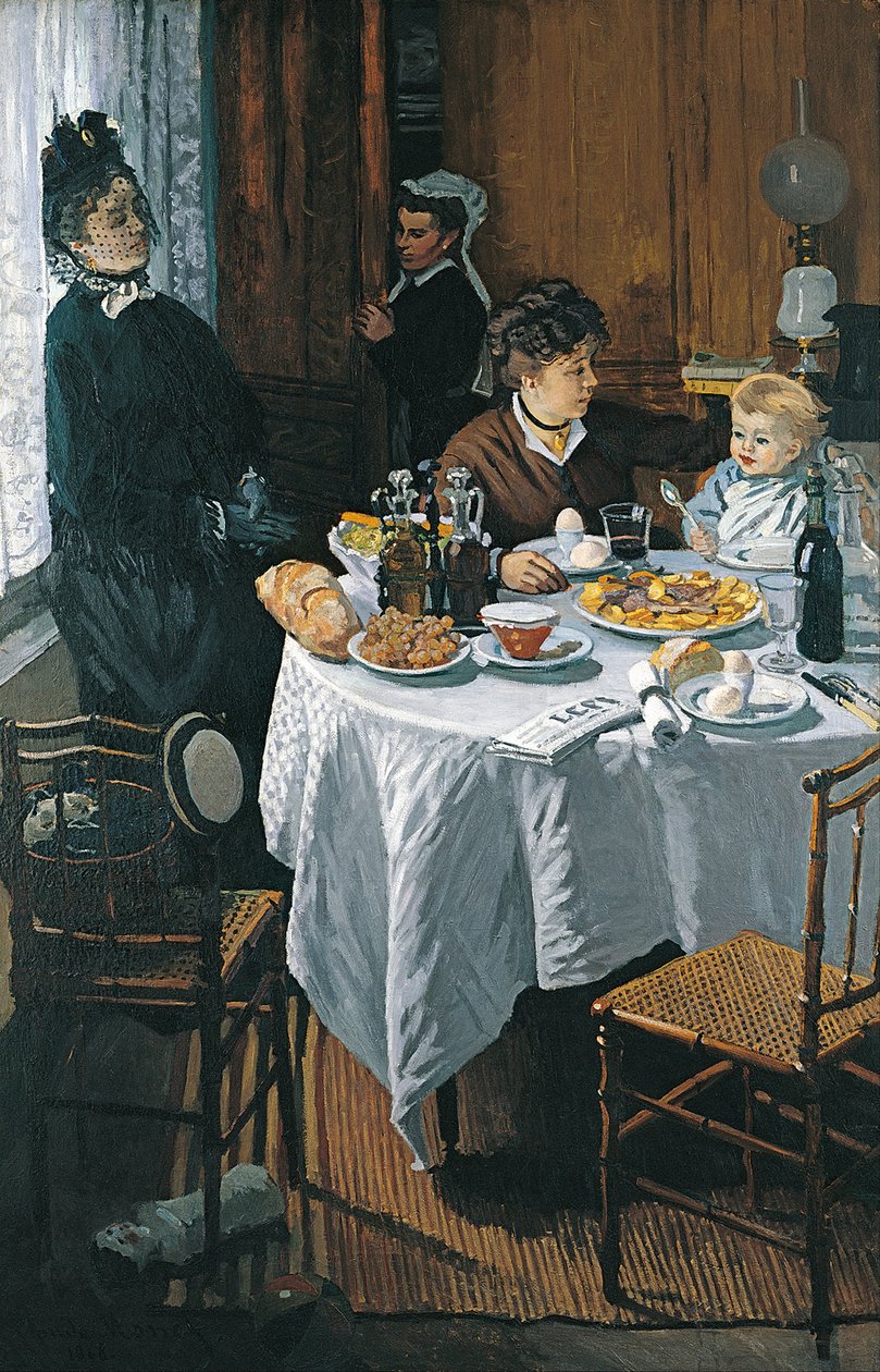 Le Déjeuner - Claude Monet