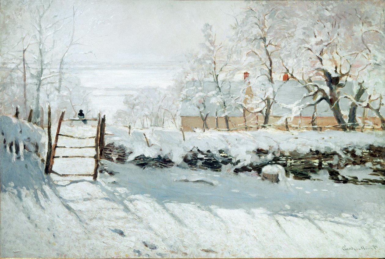 La Pie - Claude Monet