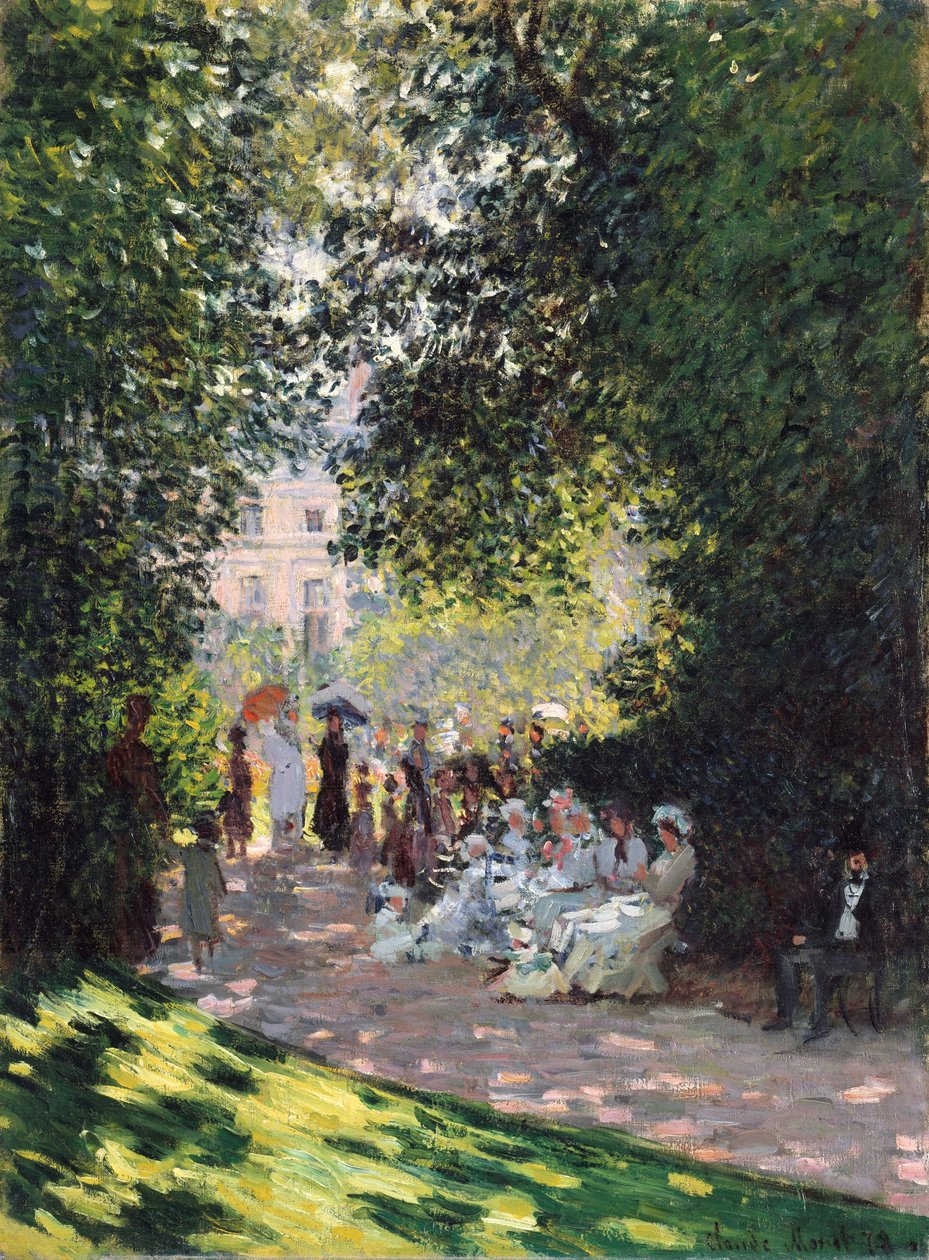 Le Parc Monceau - Claude Monet