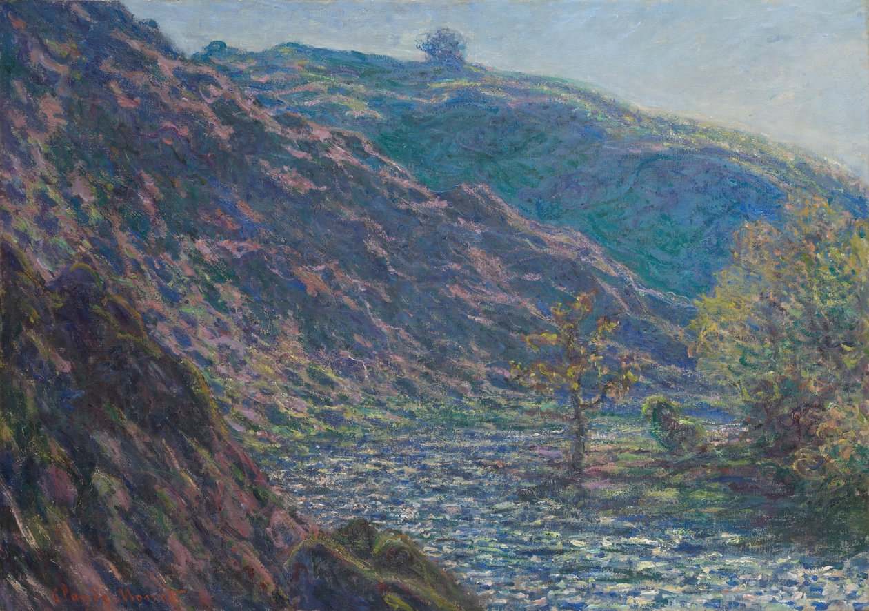 La Petite Rivière Creuse - Claude Monet