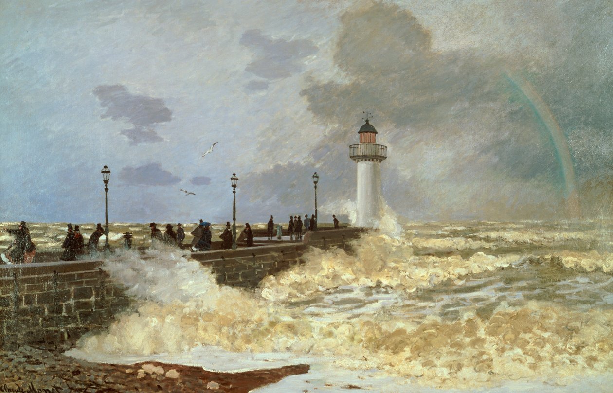 Le quai du Havre, 1868 - Claude Monet
