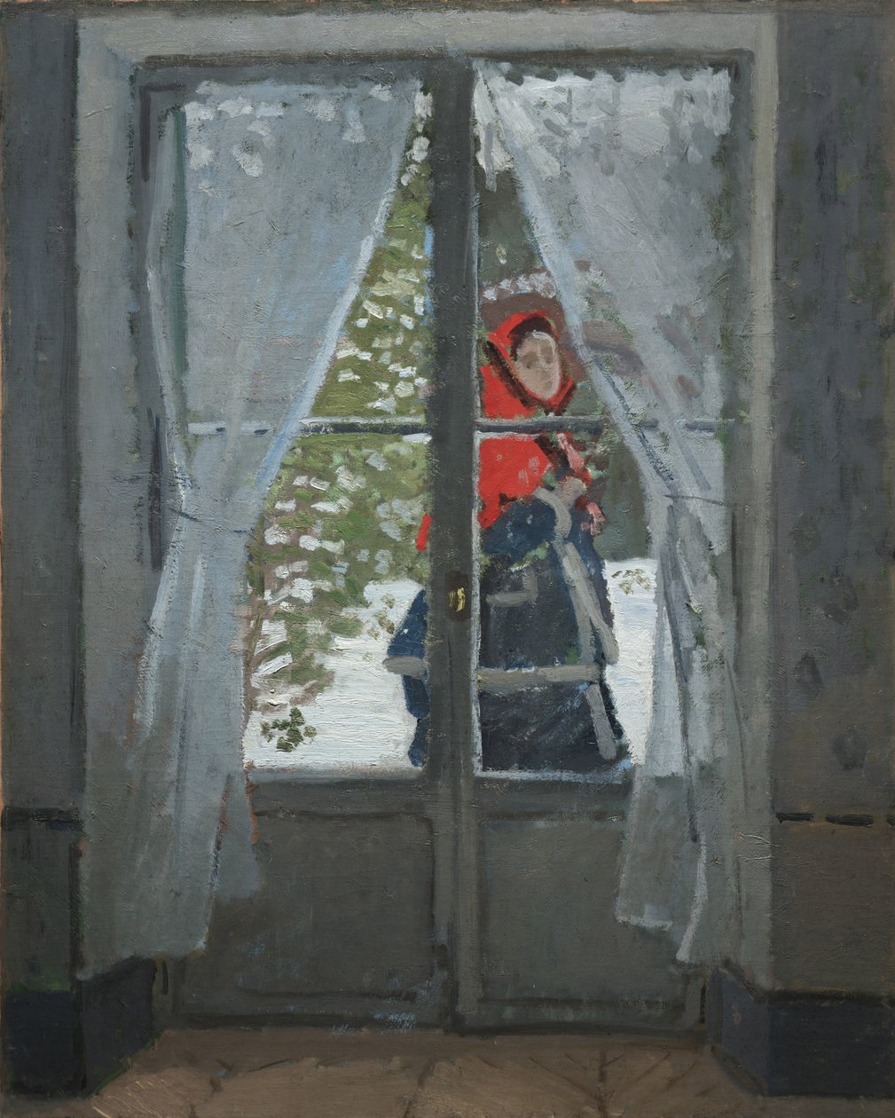 Le Foulard rouge - Claude Monet