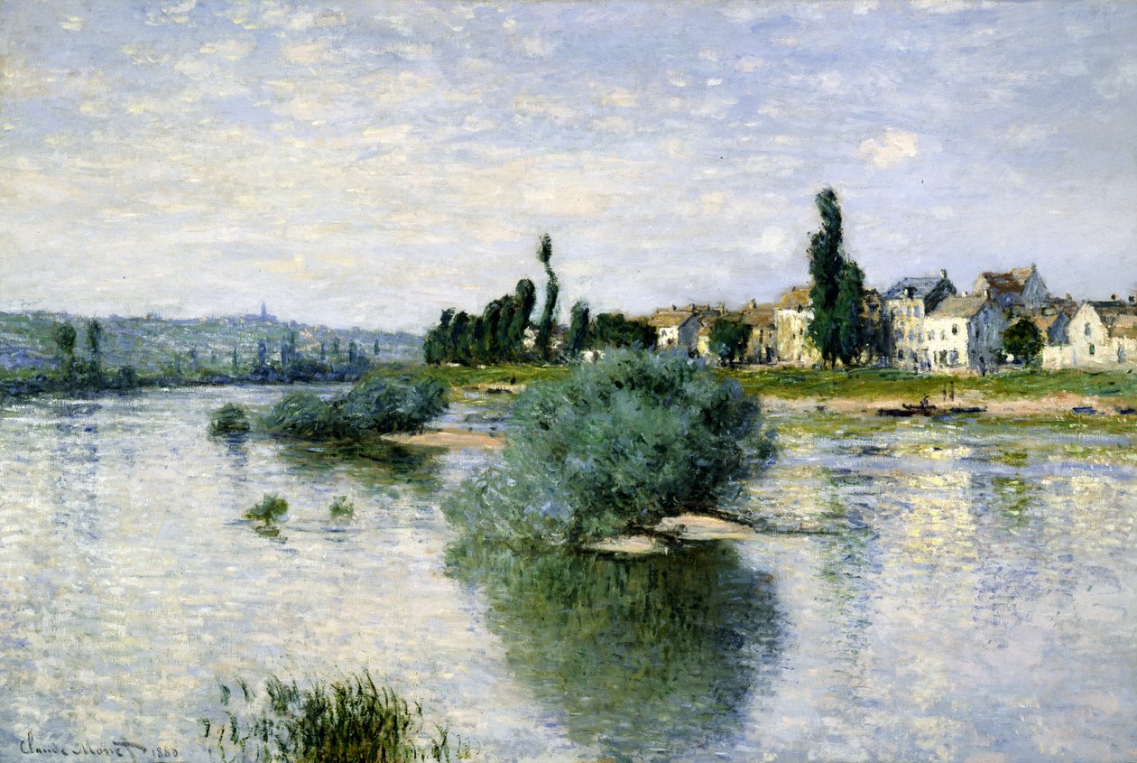 La Seine à Lavacourt - Claude Monet
