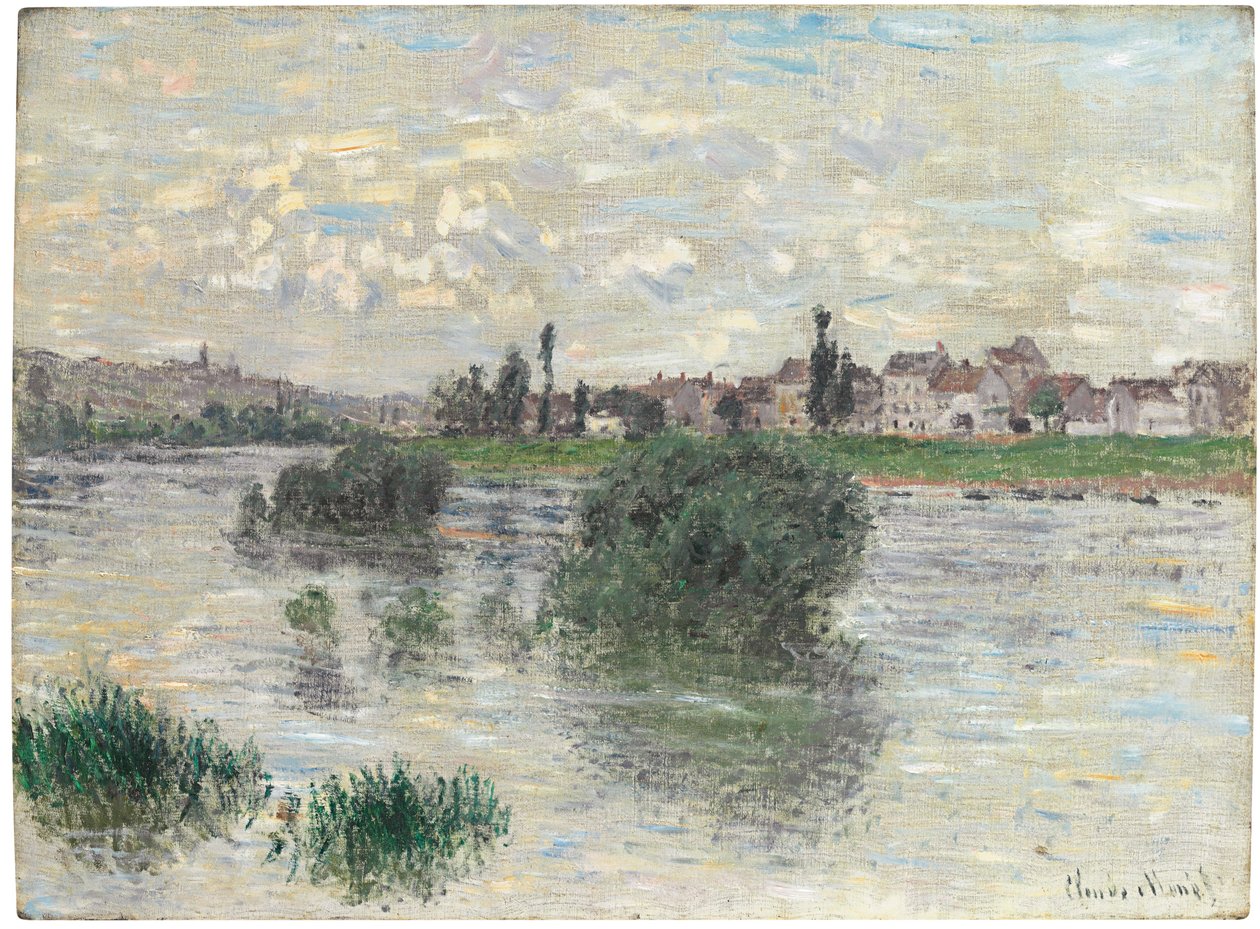 La Seine à Lavacourt - Claude Monet