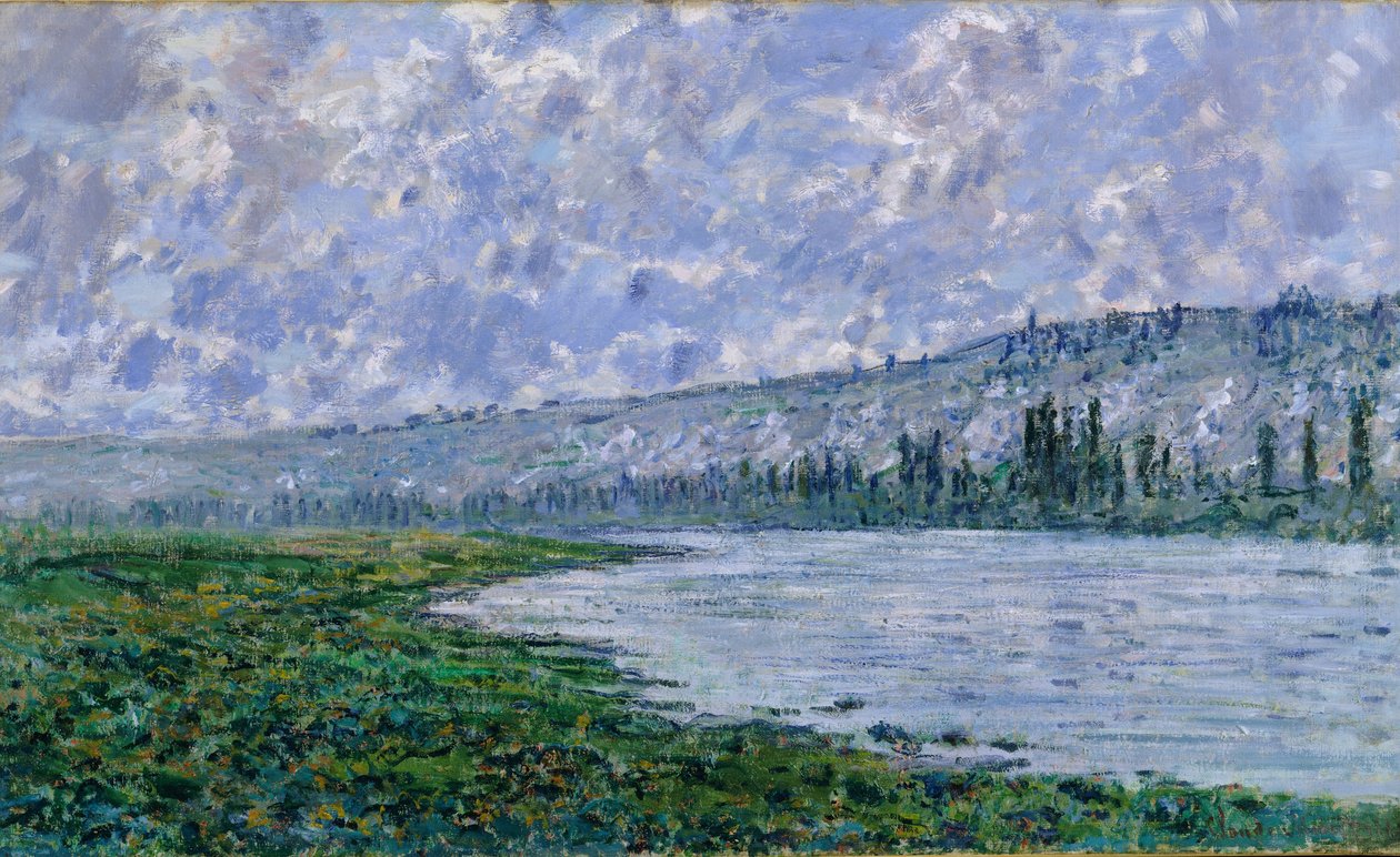 La Seine à Vétheuil, 1880 - Claude Monet