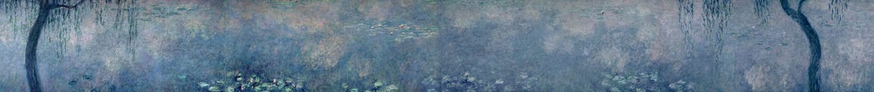 Les Nymphéas, Les Deux Saules - Claude Monet