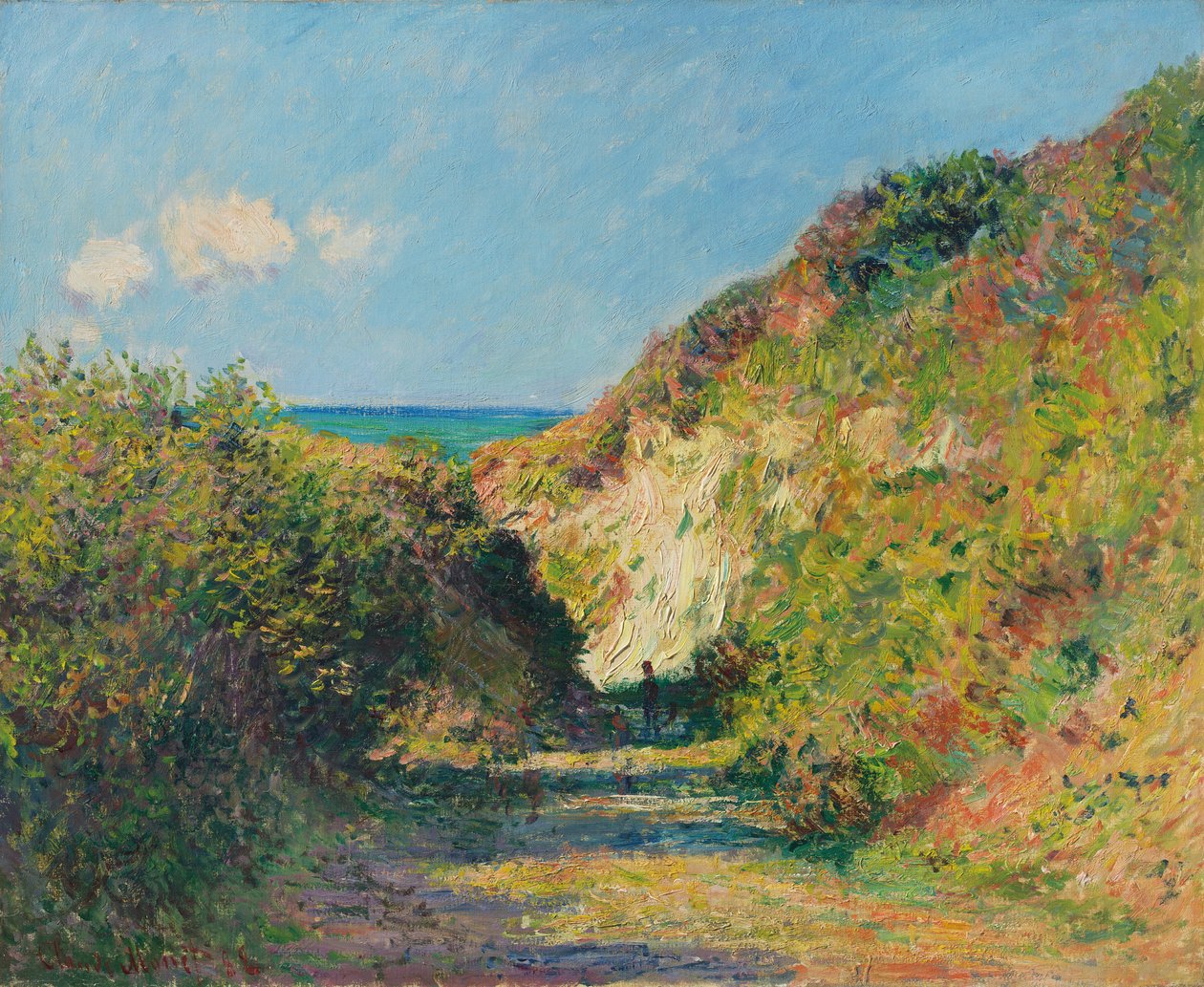 Le chemin enfoncé, 1882 - Claude Monet