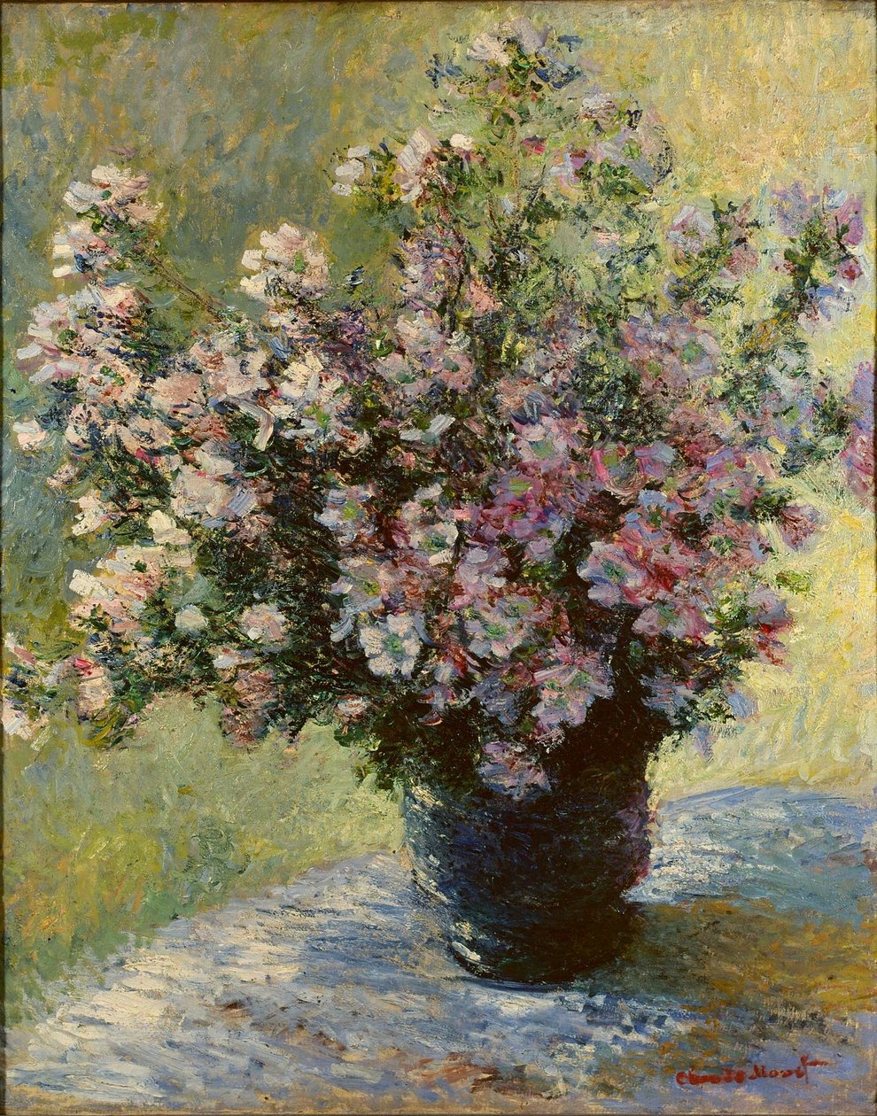 Vase de fleurs, vers 1881-1882 - Claude Monet