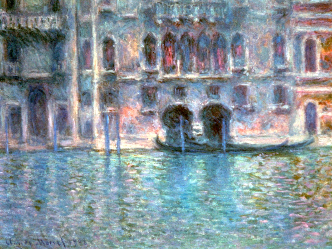 Venise, Palazzo Da Mula, 1908 - Claude Monet