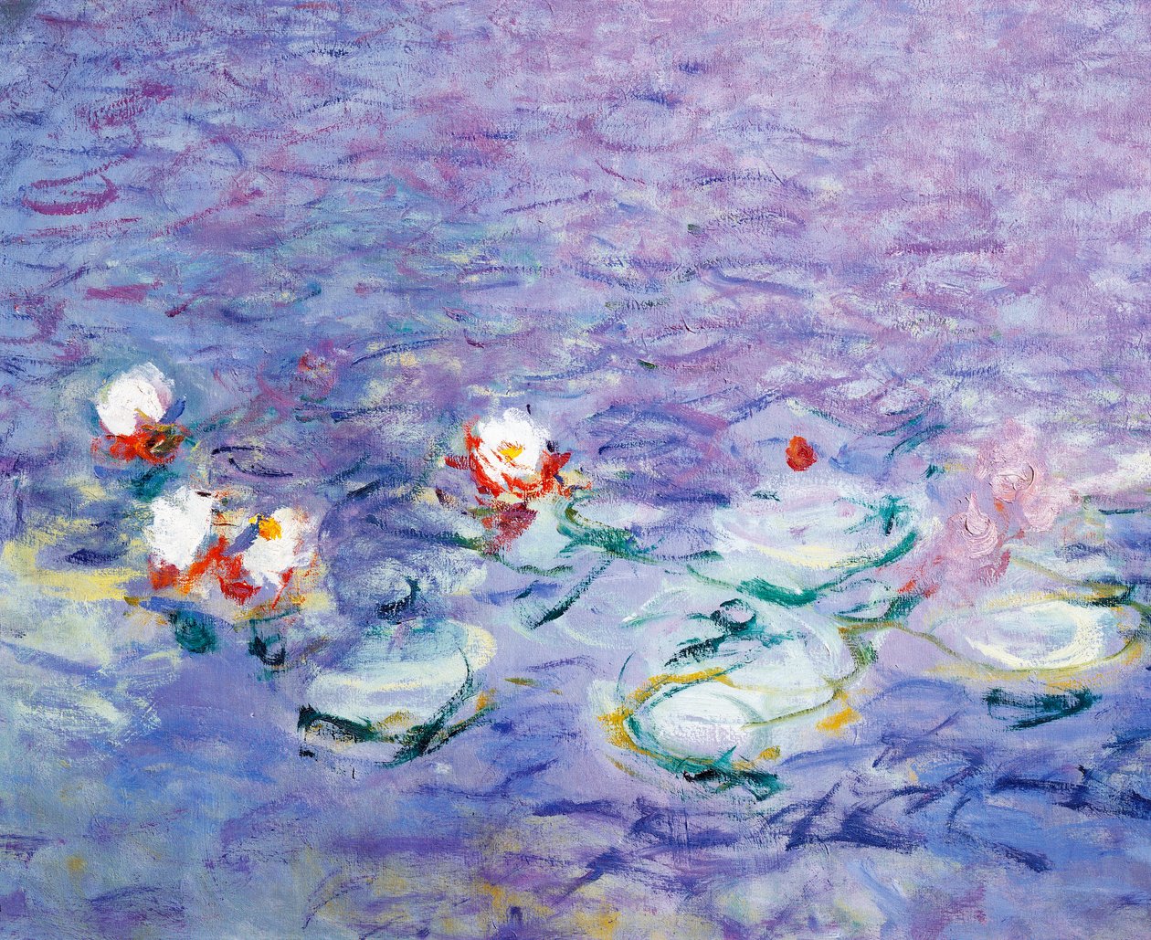 Nymphéas (détail) - Claude Monet