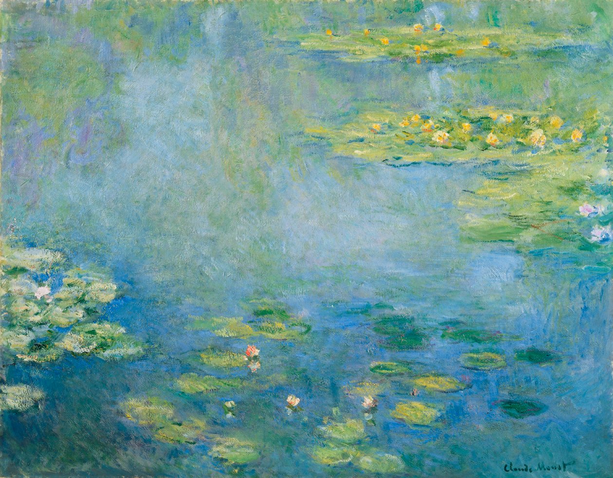 Nymphéas, vers 1906 - Claude Monet