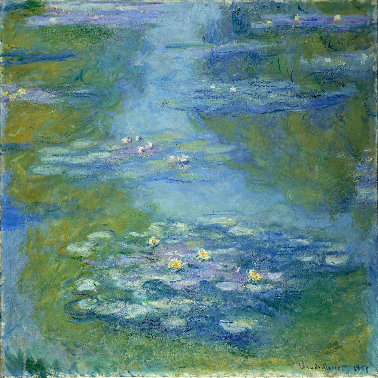 Nénuphars, 1907 - Claude Monet