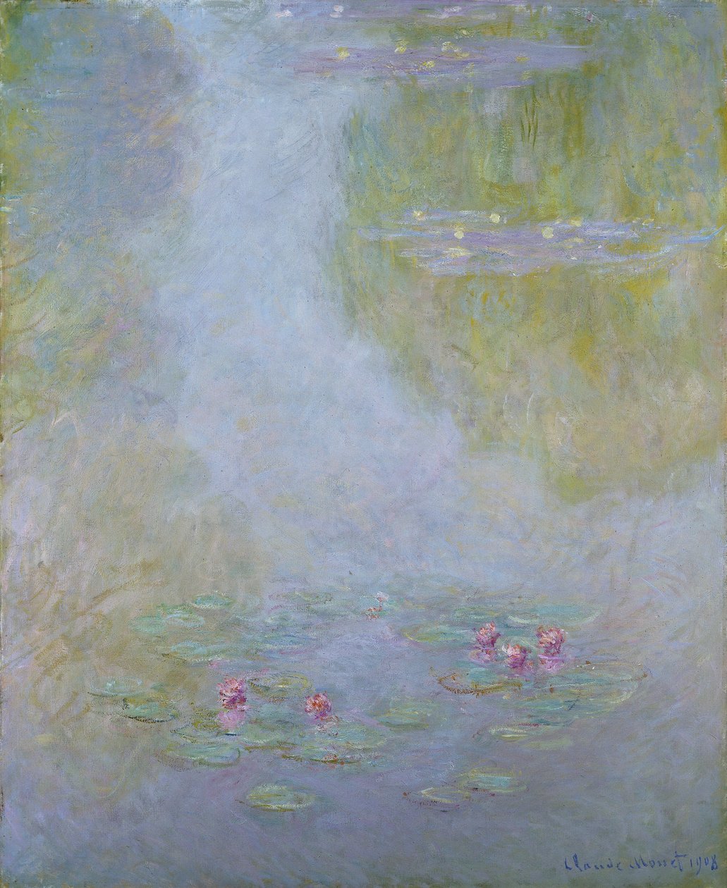 Nymphéas, 1908 - Claude Monet