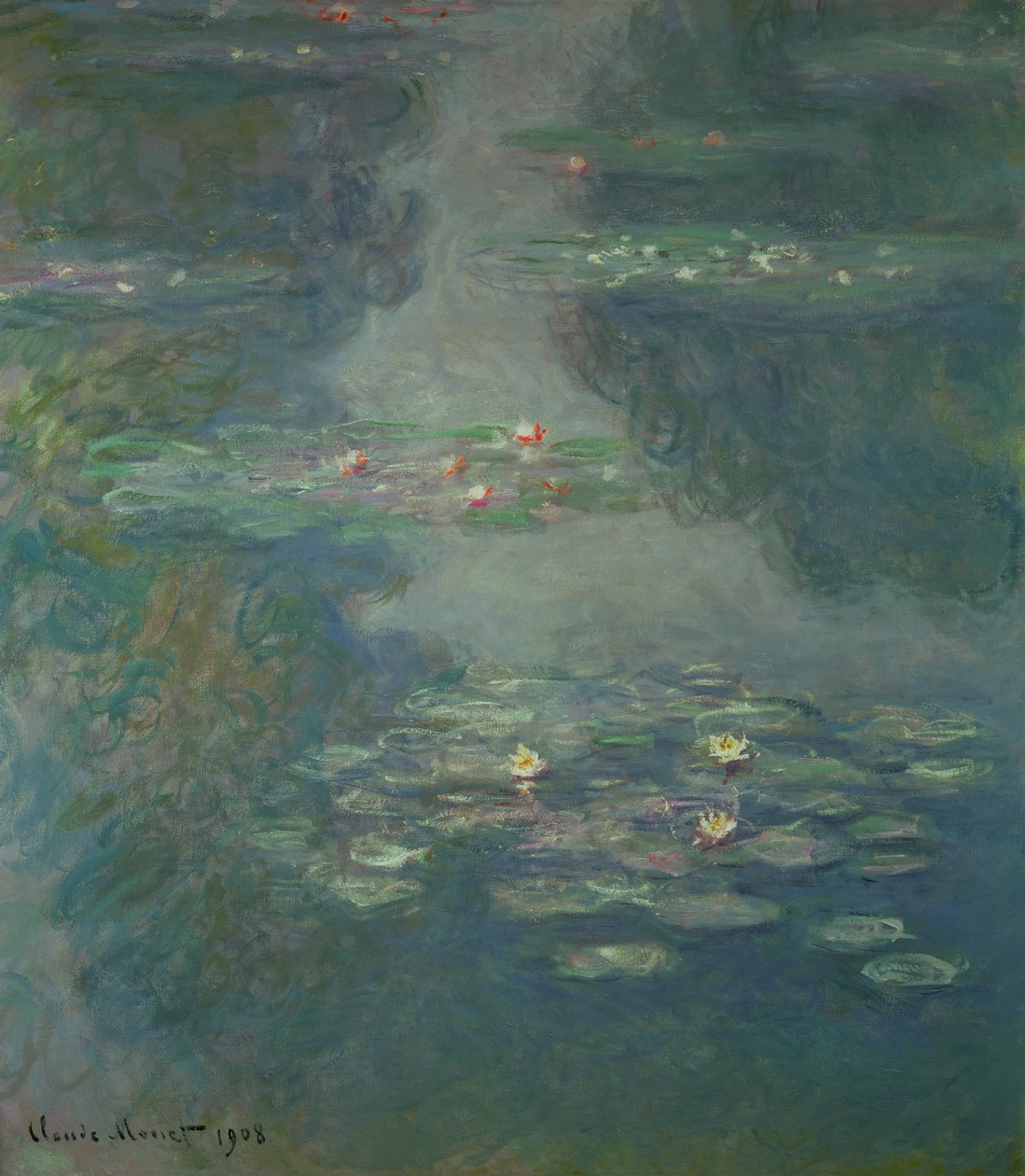 Nymphéas, 1908 - Claude Monet