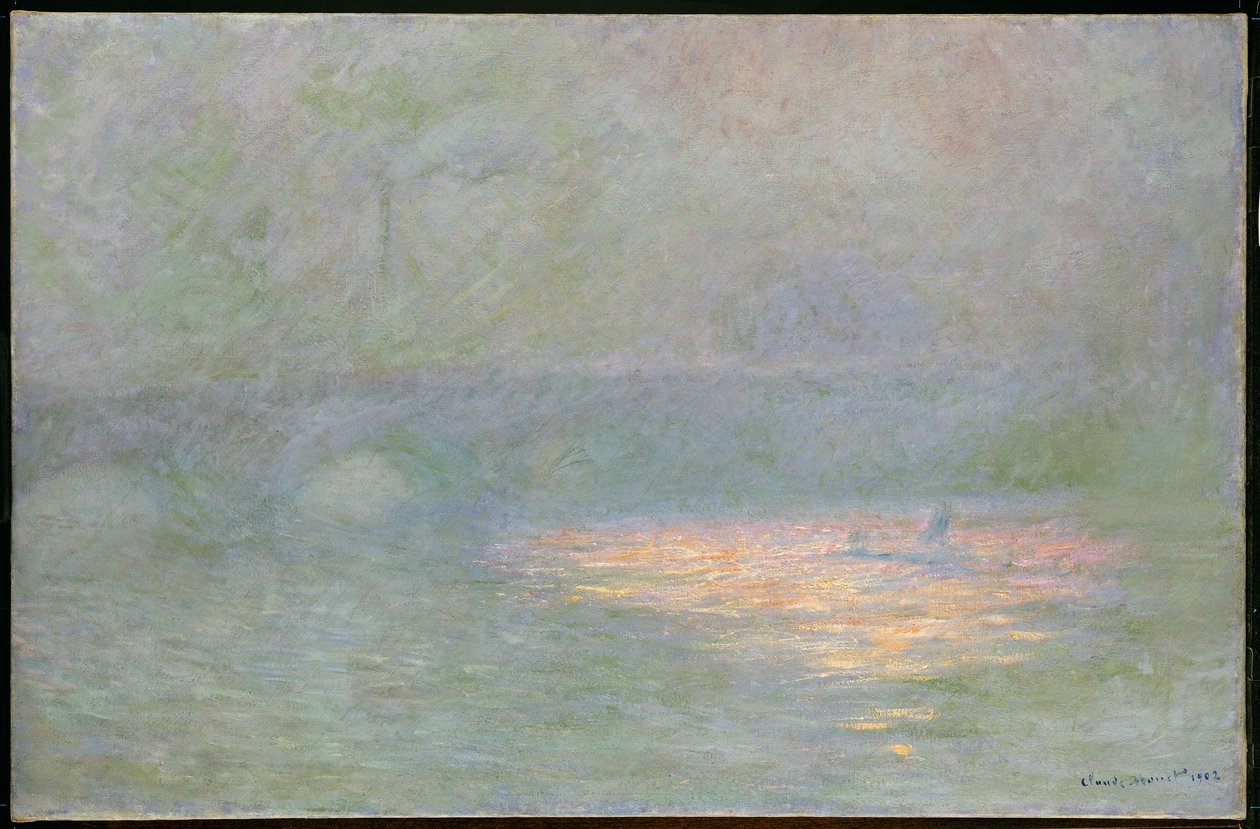 Pont de Waterloo - Claude Monet