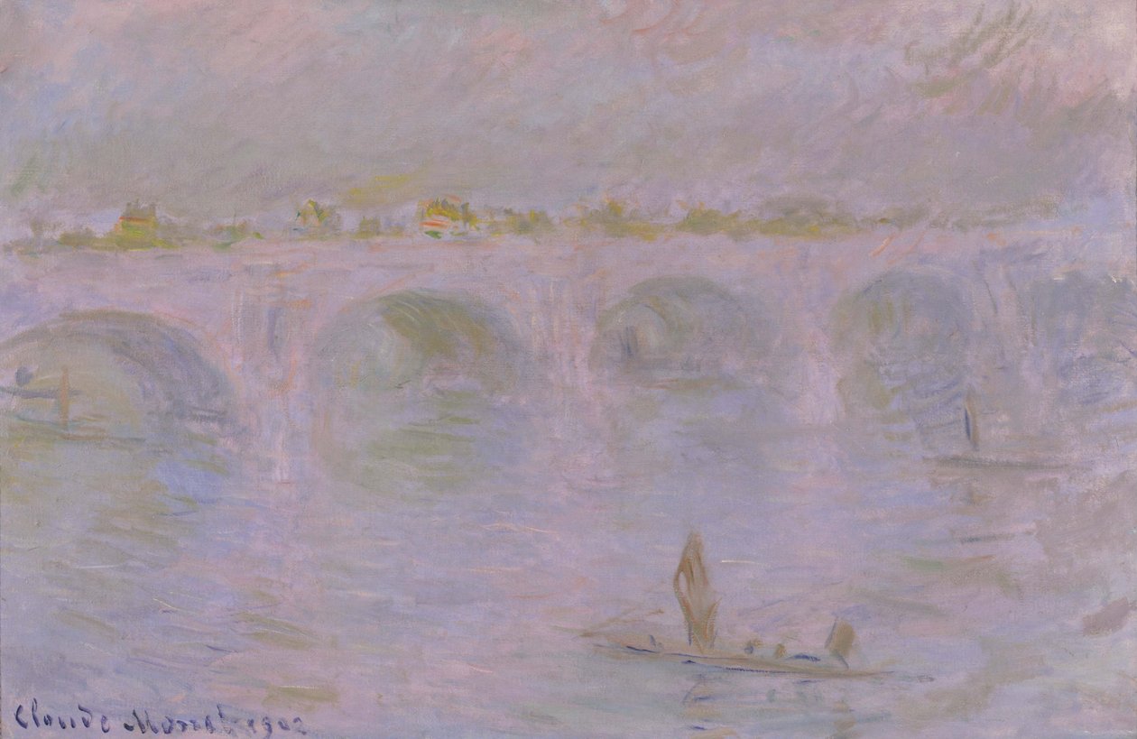 Pont de Waterloo à Londres, 1902 - Claude Monet