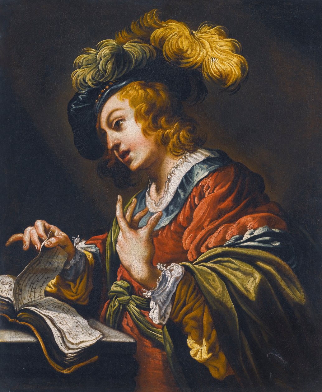 La jeune chanteuse - Claude Vignon