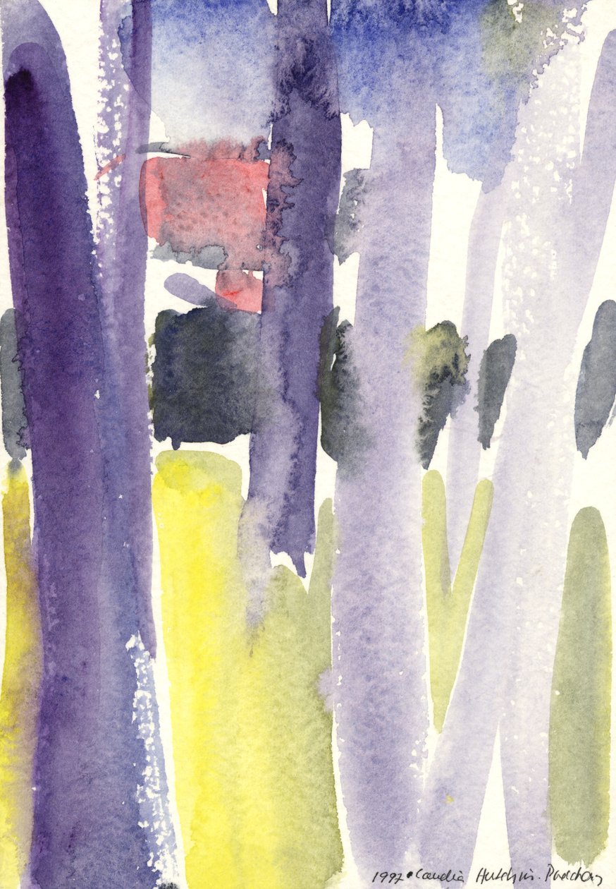 Arbres dans un jardin, 1997 - Claudia Hutchins Puechavy