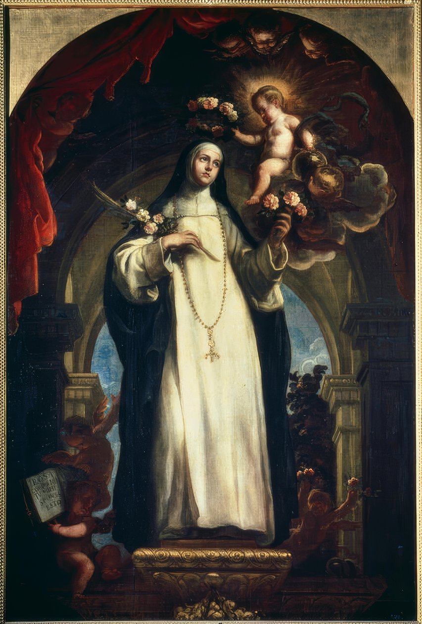 Sainte Rose de Lima - Claudio Coello